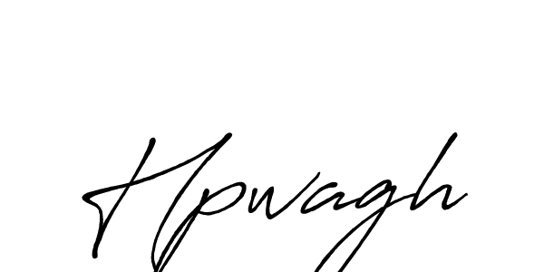 How to make Hpwagh name signature. Use Antro_Vectra_Bolder style for creating short signs online. This is the latest handwritten sign. Hpwagh signature style 7 images and pictures png