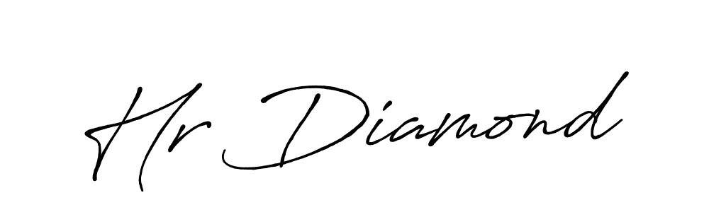 It looks lik you need a new signature style for name Hr Diamond. Design unique handwritten (Antro_Vectra_Bolder) signature with our free signature maker in just a few clicks. Hr Diamond signature style 7 images and pictures png