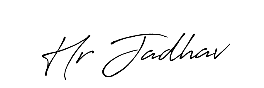 How to Draw Hr Jadhav signature style? Antro_Vectra_Bolder is a latest design signature styles for name Hr Jadhav. Hr Jadhav signature style 7 images and pictures png