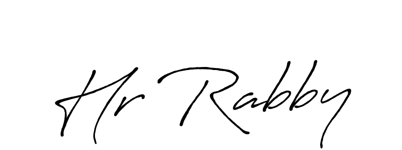 How to Draw Hr Rabby signature style? Antro_Vectra_Bolder is a latest design signature styles for name Hr Rabby. Hr Rabby signature style 7 images and pictures png