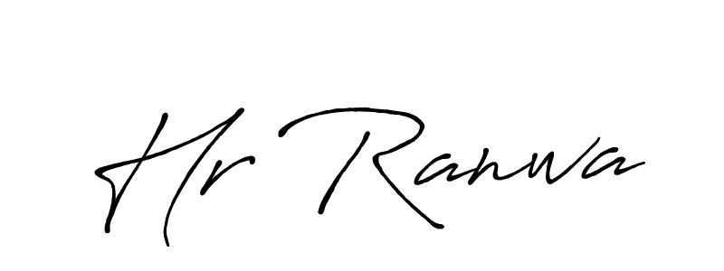 You should practise on your own different ways (Antro_Vectra_Bolder) to write your name (Hr Ranwa) in signature. don't let someone else do it for you. Hr Ranwa signature style 7 images and pictures png