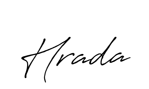 It looks lik you need a new signature style for name Hrada. Design unique handwritten (Antro_Vectra_Bolder) signature with our free signature maker in just a few clicks. Hrada signature style 7 images and pictures png