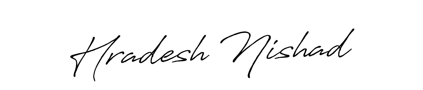 How to Draw Hradesh Nishad signature style? Antro_Vectra_Bolder is a latest design signature styles for name Hradesh Nishad. Hradesh Nishad signature style 7 images and pictures png
