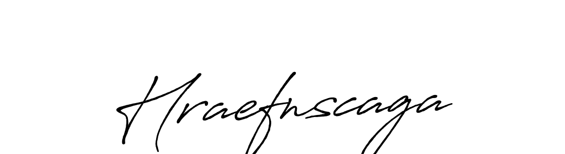 How to make Hraefnscaga signature? Antro_Vectra_Bolder is a professional autograph style. Create handwritten signature for Hraefnscaga name. Hraefnscaga signature style 7 images and pictures png