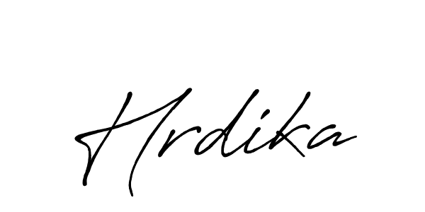 Once you've used our free online signature maker to create your best signature Antro_Vectra_Bolder style, it's time to enjoy all of the benefits that Hrdika name signing documents. Hrdika signature style 7 images and pictures png