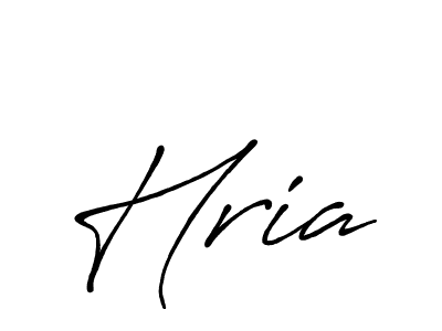 Also we have Hria name is the best signature style. Create professional handwritten signature collection using Antro_Vectra_Bolder autograph style. Hria signature style 7 images and pictures png