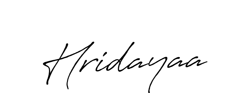 Similarly Antro_Vectra_Bolder is the best handwritten signature design. Signature creator online .You can use it as an online autograph creator for name Hridayaa. Hridayaa signature style 7 images and pictures png