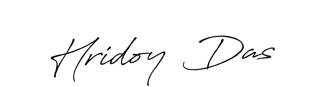 The best way (Antro_Vectra_Bolder) to make a short signature is to pick only two or three words in your name. The name Hridoy  Das include a total of six letters. For converting this name. Hridoy  Das signature style 7 images and pictures png
