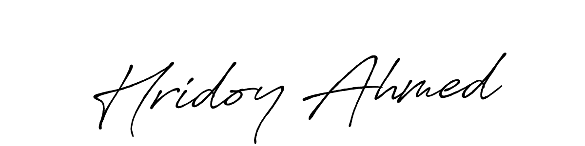 Similarly Antro_Vectra_Bolder is the best handwritten signature design. Signature creator online .You can use it as an online autograph creator for name Hridoy Ahmed. Hridoy Ahmed signature style 7 images and pictures png