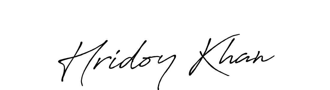 How to make Hridoy Khan signature? Antro_Vectra_Bolder is a professional autograph style. Create handwritten signature for Hridoy Khan name. Hridoy Khan signature style 7 images and pictures png