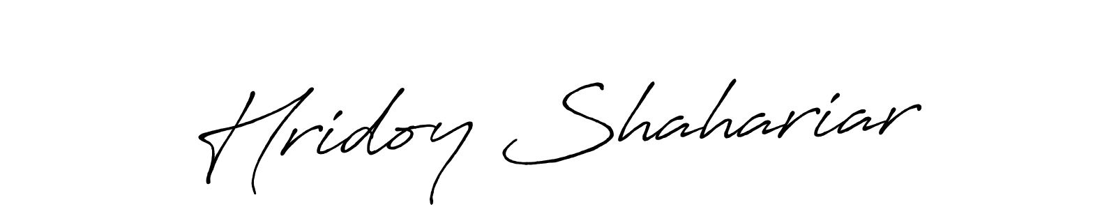 The best way (Antro_Vectra_Bolder) to make a short signature is to pick only two or three words in your name. The name Hridoy Shahariar include a total of six letters. For converting this name. Hridoy Shahariar signature style 7 images and pictures png
