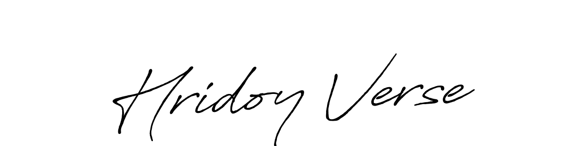 Once you've used our free online signature maker to create your best signature Antro_Vectra_Bolder style, it's time to enjoy all of the benefits that Hridoy Verse name signing documents. Hridoy Verse signature style 7 images and pictures png