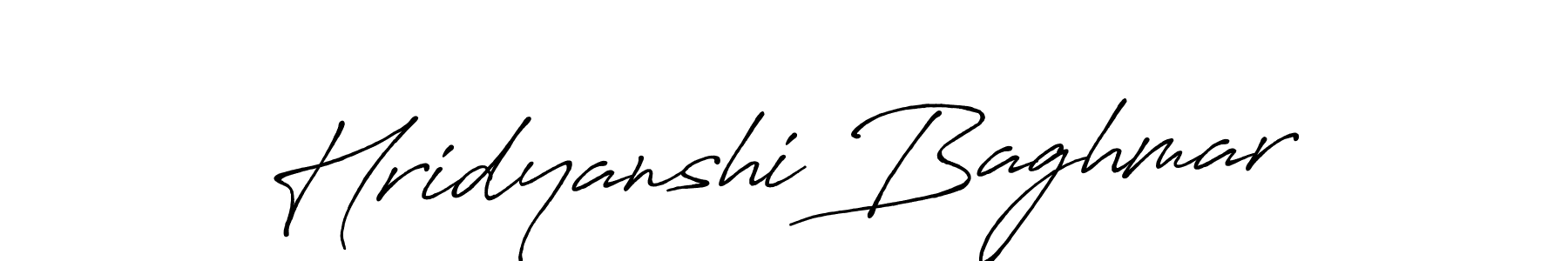Design your own signature with our free online signature maker. With this signature software, you can create a handwritten (Antro_Vectra_Bolder) signature for name Hridyanshi Baghmar. Hridyanshi Baghmar signature style 7 images and pictures png