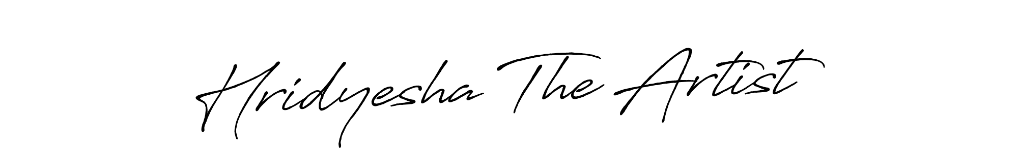 Once you've used our free online signature maker to create your best signature Antro_Vectra_Bolder style, it's time to enjoy all of the benefits that Hridyesha The Artist name signing documents. Hridyesha The Artist signature style 7 images and pictures png