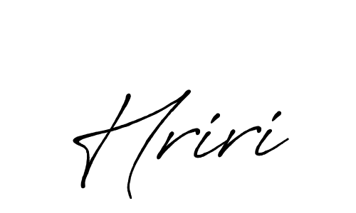 Hriri stylish signature style. Best Handwritten Sign (Antro_Vectra_Bolder) for my name. Handwritten Signature Collection Ideas for my name Hriri. Hriri signature style 7 images and pictures png
