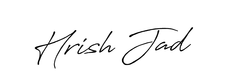 Check out images of Autograph of Hrish Jad name. Actor Hrish Jad Signature Style. Antro_Vectra_Bolder is a professional sign style online. Hrish Jad signature style 7 images and pictures png