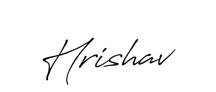 Also You can easily find your signature by using the search form. We will create Hrishav name handwritten signature images for you free of cost using Antro_Vectra_Bolder sign style. Hrishav signature style 7 images and pictures png