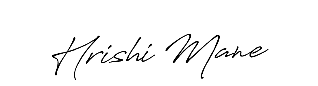 if you are searching for the best signature style for your name Hrishi Mane. so please give up your signature search. here we have designed multiple signature styles  using Antro_Vectra_Bolder. Hrishi Mane signature style 7 images and pictures png