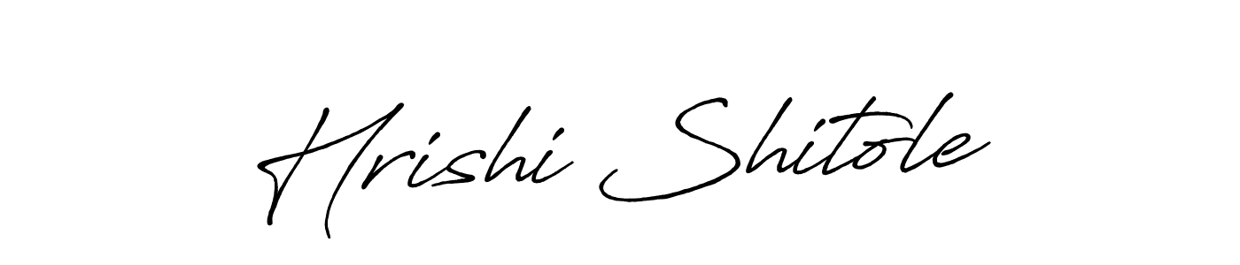 Make a beautiful signature design for name Hrishi Shitole. Use this online signature maker to create a handwritten signature for free. Hrishi Shitole signature style 7 images and pictures png