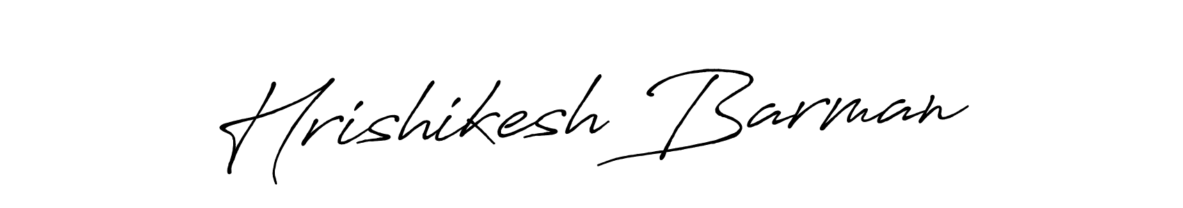 Hrishikesh Barman stylish signature style. Best Handwritten Sign (Antro_Vectra_Bolder) for my name. Handwritten Signature Collection Ideas for my name Hrishikesh Barman. Hrishikesh Barman signature style 7 images and pictures png