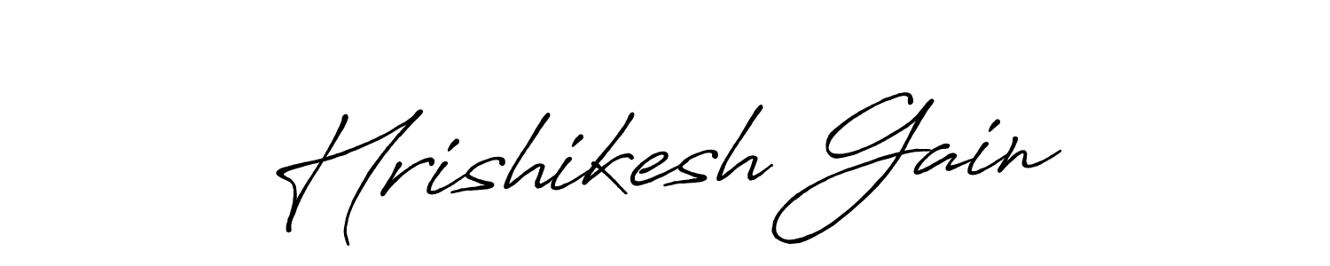 This is the best signature style for the Hrishikesh Gain name. Also you like these signature font (Antro_Vectra_Bolder). Mix name signature. Hrishikesh Gain signature style 7 images and pictures png