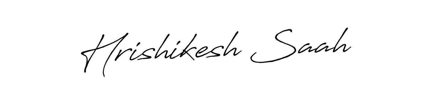 How to Draw Hrishikesh Saah signature style? Antro_Vectra_Bolder is a latest design signature styles for name Hrishikesh Saah. Hrishikesh Saah signature style 7 images and pictures png