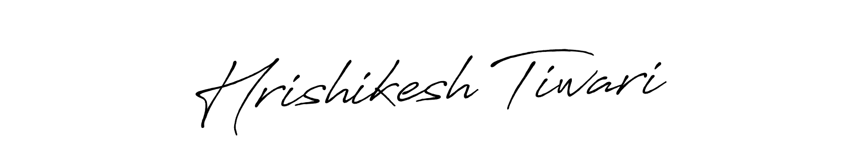 How to make Hrishikesh Tiwari signature? Antro_Vectra_Bolder is a professional autograph style. Create handwritten signature for Hrishikesh Tiwari name. Hrishikesh Tiwari signature style 7 images and pictures png