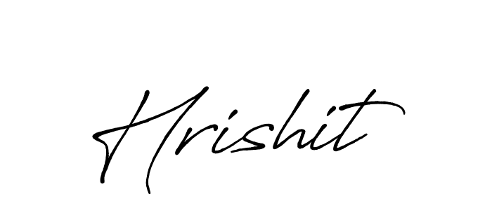 Make a beautiful signature design for name Hrishit. Use this online signature maker to create a handwritten signature for free. Hrishit signature style 7 images and pictures png