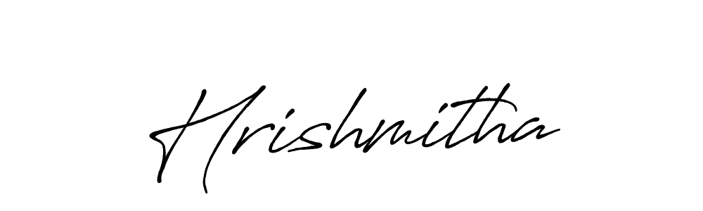 Antro_Vectra_Bolder is a professional signature style that is perfect for those who want to add a touch of class to their signature. It is also a great choice for those who want to make their signature more unique. Get Hrishmitha name to fancy signature for free. Hrishmitha signature style 7 images and pictures png
