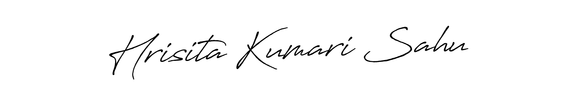 Antro_Vectra_Bolder is a professional signature style that is perfect for those who want to add a touch of class to their signature. It is also a great choice for those who want to make their signature more unique. Get Hrisita Kumari Sahu name to fancy signature for free. Hrisita Kumari Sahu signature style 7 images and pictures png