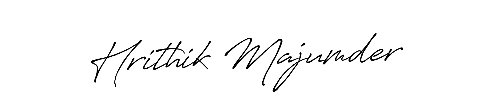 How to make Hrithik Majumder signature? Antro_Vectra_Bolder is a professional autograph style. Create handwritten signature for Hrithik Majumder name. Hrithik Majumder signature style 7 images and pictures png