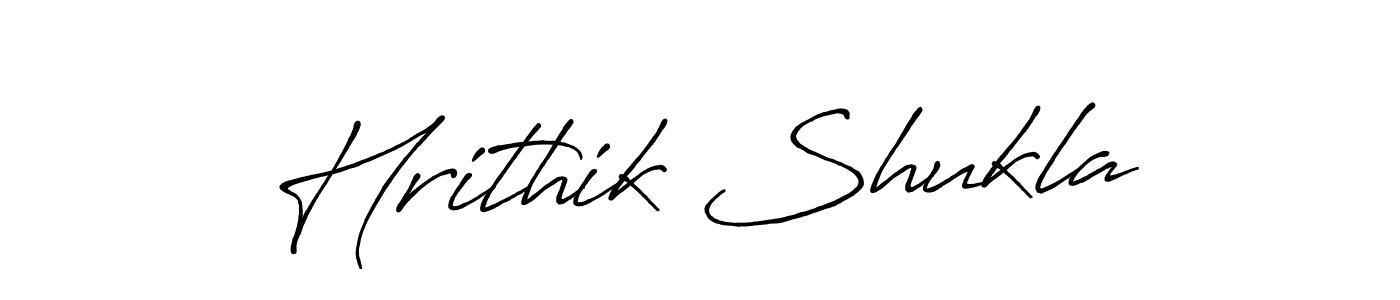 Also You can easily find your signature by using the search form. We will create Hrithik Shukla name handwritten signature images for you free of cost using Antro_Vectra_Bolder sign style. Hrithik Shukla signature style 7 images and pictures png