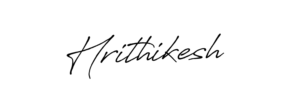 Use a signature maker to create a handwritten signature online. With this signature software, you can design (Antro_Vectra_Bolder) your own signature for name Hrithikesh. Hrithikesh signature style 7 images and pictures png