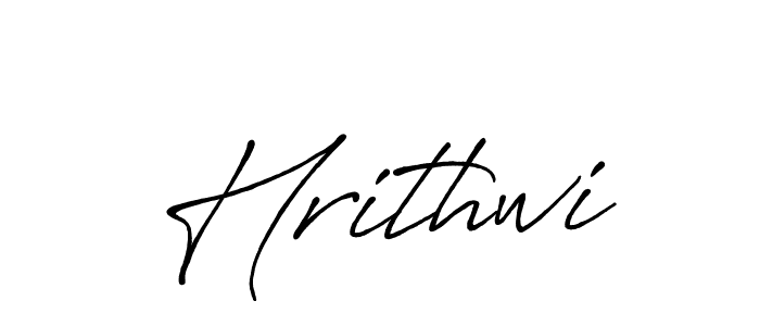 How to Draw Hrithwi signature style? Antro_Vectra_Bolder is a latest design signature styles for name Hrithwi. Hrithwi signature style 7 images and pictures png