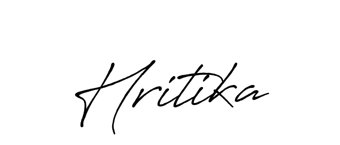 Similarly Antro_Vectra_Bolder is the best handwritten signature design. Signature creator online .You can use it as an online autograph creator for name Hritika. Hritika signature style 7 images and pictures png