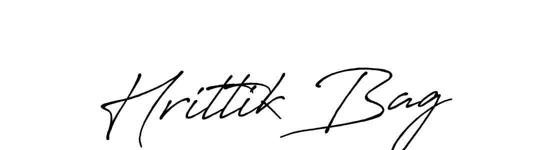 It looks lik you need a new signature style for name Hrittik Bag. Design unique handwritten (Antro_Vectra_Bolder) signature with our free signature maker in just a few clicks. Hrittik Bag signature style 7 images and pictures png