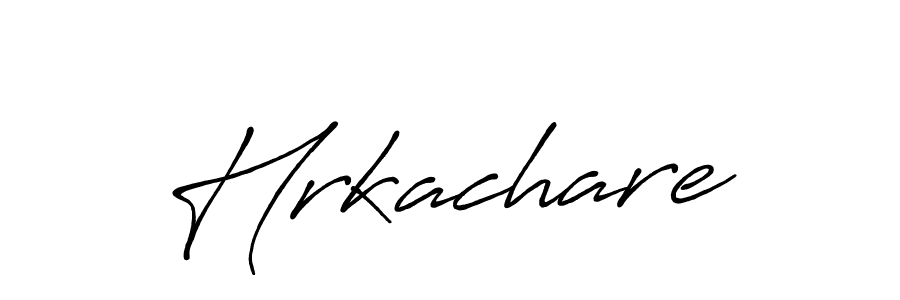 Hrkachare stylish signature style. Best Handwritten Sign (Antro_Vectra_Bolder) for my name. Handwritten Signature Collection Ideas for my name Hrkachare. Hrkachare signature style 7 images and pictures png