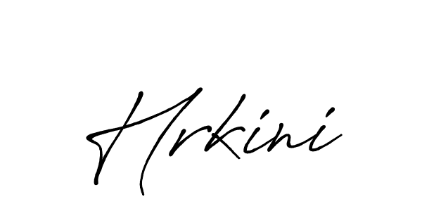 Design your own signature with our free online signature maker. With this signature software, you can create a handwritten (Antro_Vectra_Bolder) signature for name Hrkini. Hrkini signature style 7 images and pictures png