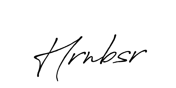 Also we have Hrnbsr name is the best signature style. Create professional handwritten signature collection using Antro_Vectra_Bolder autograph style. Hrnbsr signature style 7 images and pictures png