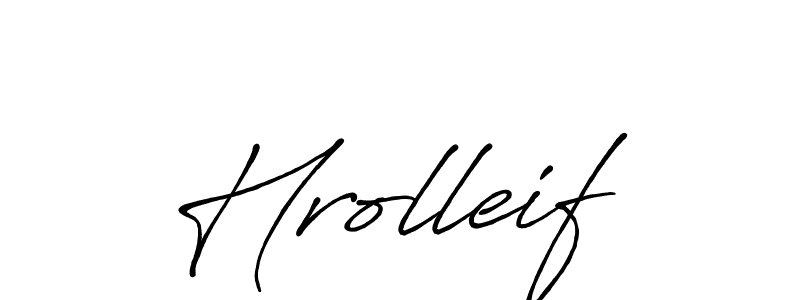 Antro_Vectra_Bolder is a professional signature style that is perfect for those who want to add a touch of class to their signature. It is also a great choice for those who want to make their signature more unique. Get Hrolleif name to fancy signature for free. Hrolleif signature style 7 images and pictures png