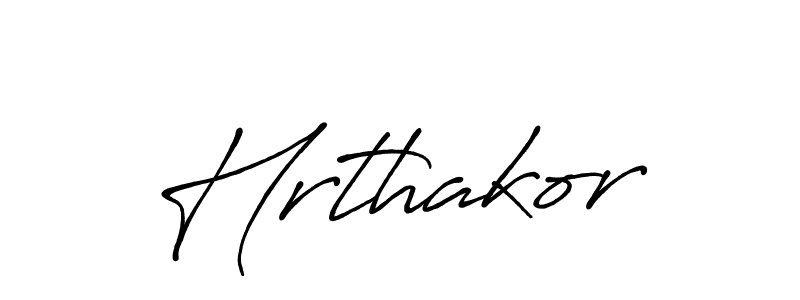 How to make Hrthakor signature? Antro_Vectra_Bolder is a professional autograph style. Create handwritten signature for Hrthakor name. Hrthakor signature style 7 images and pictures png