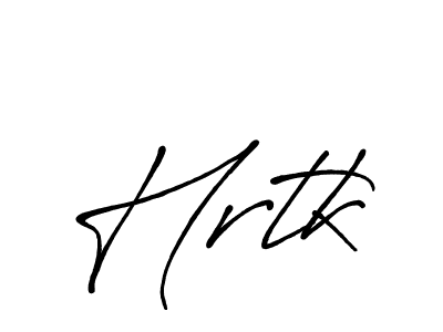 Design your own signature with our free online signature maker. With this signature software, you can create a handwritten (Antro_Vectra_Bolder) signature for name Hrtk. Hrtk signature style 7 images and pictures png