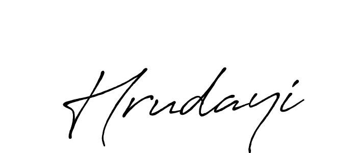 Similarly Antro_Vectra_Bolder is the best handwritten signature design. Signature creator online .You can use it as an online autograph creator for name Hrudayi. Hrudayi signature style 7 images and pictures png