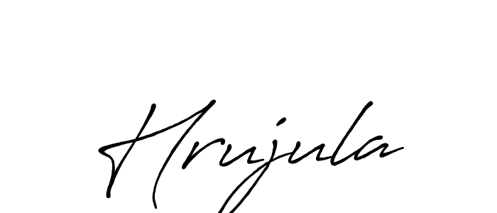 Once you've used our free online signature maker to create your best signature Antro_Vectra_Bolder style, it's time to enjoy all of the benefits that Hrujula name signing documents. Hrujula signature style 7 images and pictures png