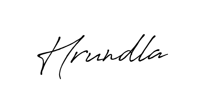 Also we have Hrundla name is the best signature style. Create professional handwritten signature collection using Antro_Vectra_Bolder autograph style. Hrundla signature style 7 images and pictures png