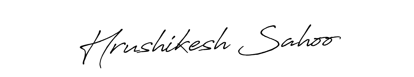 Use a signature maker to create a handwritten signature online. With this signature software, you can design (Antro_Vectra_Bolder) your own signature for name Hrushikesh Sahoo. Hrushikesh Sahoo signature style 7 images and pictures png