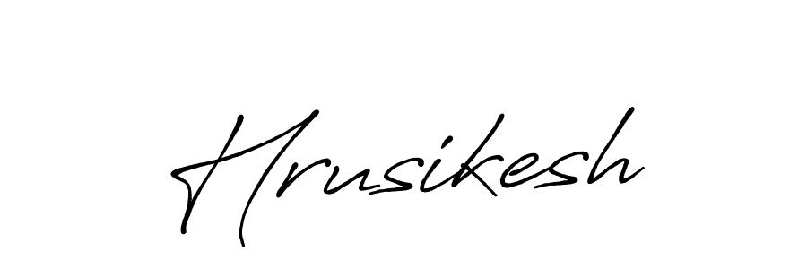 Design your own signature with our free online signature maker. With this signature software, you can create a handwritten (Antro_Vectra_Bolder) signature for name Hrusikesh. Hrusikesh signature style 7 images and pictures png