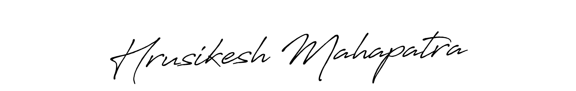 How to make Hrusikesh Mahapatra signature? Antro_Vectra_Bolder is a professional autograph style. Create handwritten signature for Hrusikesh Mahapatra name. Hrusikesh Mahapatra signature style 7 images and pictures png