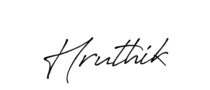 It looks lik you need a new signature style for name Hruthik. Design unique handwritten (Antro_Vectra_Bolder) signature with our free signature maker in just a few clicks. Hruthik signature style 7 images and pictures png