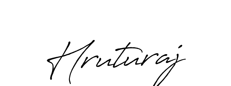 You should practise on your own different ways (Antro_Vectra_Bolder) to write your name (Hruturaj) in signature. don't let someone else do it for you. Hruturaj signature style 7 images and pictures png